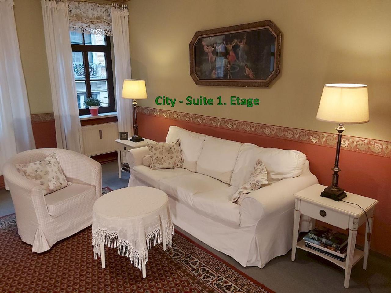 City-Ferienwohnungen-Dresden - Zentral Gelegen Im Haus Louisenstrasse 11 - Dresden-Neustadt 객실 사진