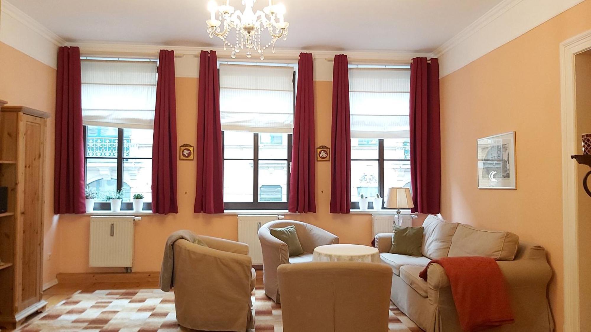 City-Ferienwohnungen-Dresden - Zentral Gelegen Im Haus Louisenstrasse 11 - Dresden-Neustadt 외부 사진